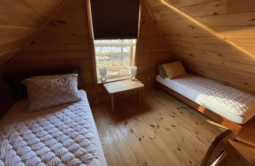 Georgetown Cabina | Captain's Camp - Rustic, Cozy Camp on the Back River in Georgetown, Maine!