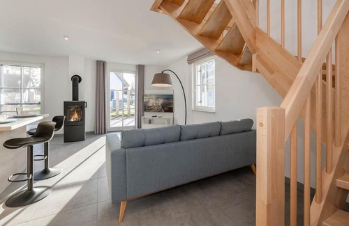 Dargen Casa | Neu Errichtetes Ferienhaus in Ruhiger Wohngegend mit Parkplatz, Sauna und Wlan - Fischerdorf
