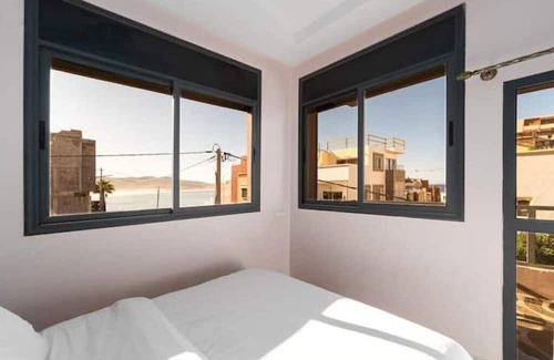 Imsouane Apartamento | Imsouane Bay: 1 Schlafzimmer: Wohnung mit Balkon/meerblick
