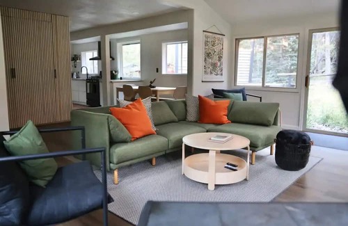 Evergreen Cabina | Scandinavian A-Frame Forest Cabin w/ Hot Tub