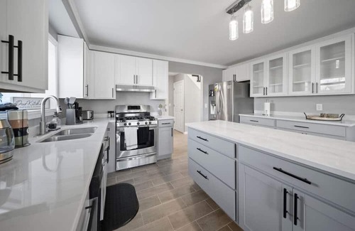 Chesterfield Casa | Elegant Oasis: 4-Bedroom Home Away from Home