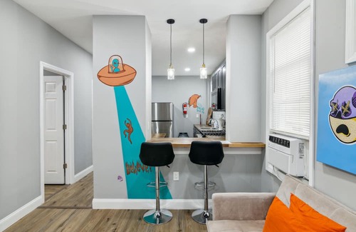 Elizabeth Apartamento | Stylish and Modern 3BED Apt in Elizabeth /30min to Manhattan/Free street Parking