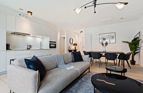 Sanem Apartamento | Spacious 2BR in Belval - City Views & Smart TV