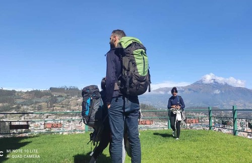 Otavalo Apartamento | El Hostal Cuenta con un Mirador y una Vista Panorámica de la Ciudad