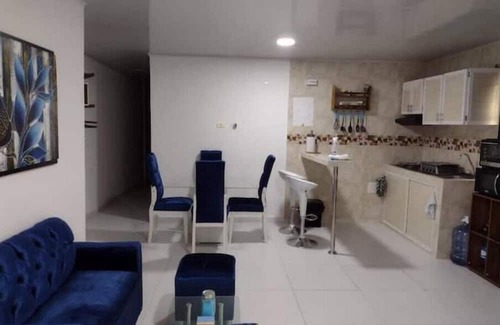 Los Andes Apartamento | New Apt with AC, Smart TV, Washer, FAST Wifi 200mb