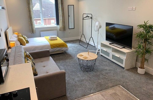 Doncaster Apartamento | Cosy Studio Flat - Near Doncaster City Centre