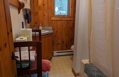 Embden Cabina | Embden Camp right on the lake w/ private porch & fire pit