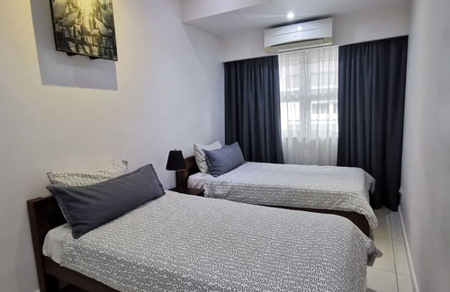 Kuala Teriang Apartamento | Penthouse flr sea view quiet fibre long short stay