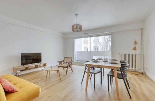 Butte-aux-Cailles Apartamento | New Stunning Flat with Balcony - Paris 13-Mid-term