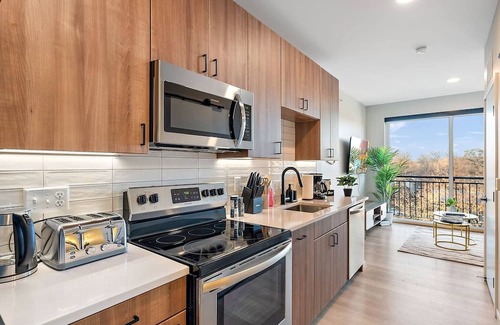 St. Anthony West Apartamento | Coze 1 BR with GYM & Free Parking by Target Center