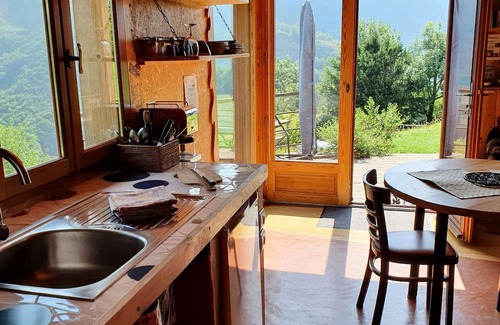Gavarnie-Gedre Chalet De Esquí | Le Chalet D'hélène - Terrasse Avec vue sur les Montagnes