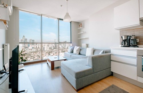 Atasehir Apartamento | Charming Residence with City View 4 min to Optimum