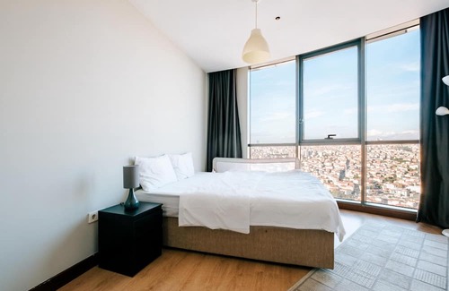 Atasehir Apartamento | Charming Residence with City View 4 min to Optimum