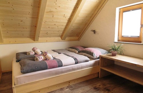 Bohinjska Cesnjica Casa | Ferienhaus Jereka am Fluss