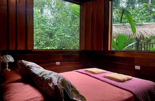 Puerto Viejo de Talamanca Cabina | Enjoy the sounds of nature in this tranquil home, only minutes to Puerto Viejo.