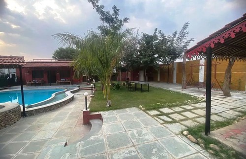 Bedla Villa | GoBravo Farm - 2BR. Villa with Pvt Pool,Udaipurn