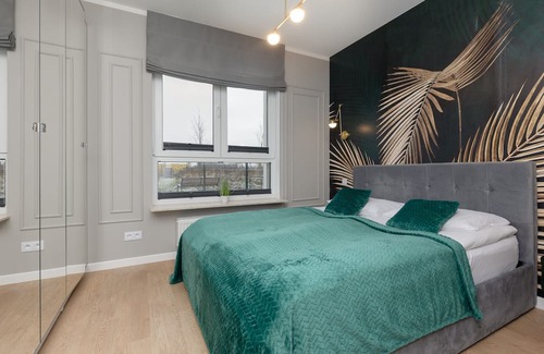 Warsaw Apartamento | Coopera 7F | Apartment with Two Bedrooms and a Garden | Parking | Warsaw