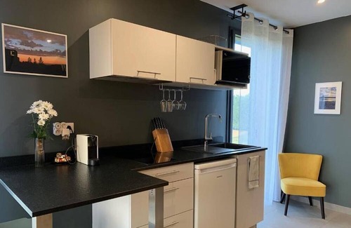 Vieille-Toulouse Apartamento | Studio Design, Terrasse et Belle Vue, Cuisine, Douche à L'italienne no2
