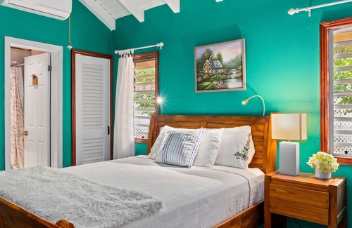 Great Mountain Cabaña | British Virgin Islands Modernique Villa with ocean views!
