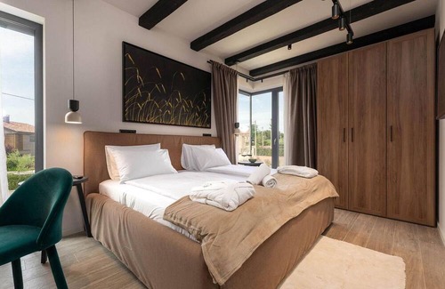 Kadumi Casa | Villa Pedena, modern villa for 8 guests with pool and wellness only 6 km from the town of Porec and