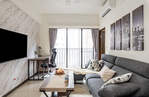 Ximending Condominio | 2B1bLK, Stylish & Comfortable, 5 Min to Ximen MRT