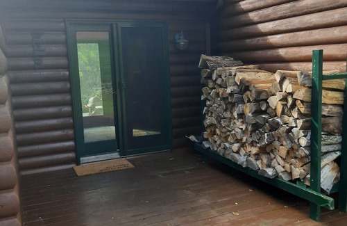 Elkton Otro | Log cabin style duplex on 150 acres of beautifully serene wooded farmland