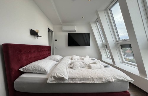 Meidling Apartamento | Penthouse Wien + Balkon