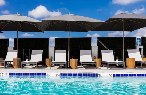 Norma Triangle Casa | Spacious Unit Close to Sunset Deli ! Pet-Friendly, Rooftop Poolside Bar
