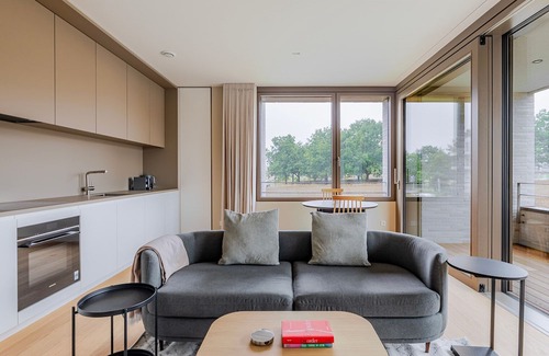 Kirchberg Apartamento | Blueground | Kirchberg, balcony, nr Parc de Merl