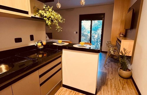 Campos do Jordao Apartamento | La Floresta Suit 2 km from the viewpoint and cable car