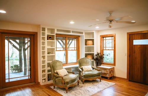 Zirconia Casa | The Sanctuary at Fiddlehead | 4BR Farmhouse + Pond & Trails