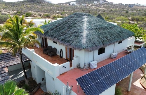 Los Zacatitos Casa | Casa de las Mareas, a short walk to the beach, sleeps 12 in San Jose del Cabo.