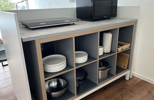 Losheim am See Apartamento | Zum See 2 - apartment/apartment, shower, WC