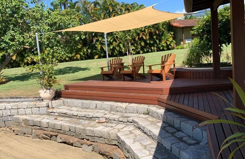 Bracui Casa | Angra dos Reis Mansion - 4,000 m2 of green area. 150 m of canal frontage. 100-foot boat