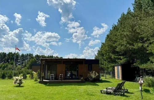 Szeligi Cabina | Cisy Resort - fenced area, for guests with dogs