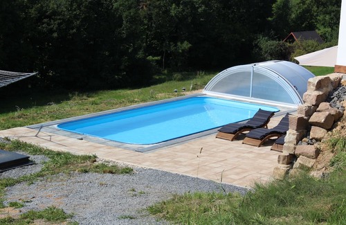 Mirova pod Kozakovem Casa | Vacation home Dola II in Bohemian Paradise with pool