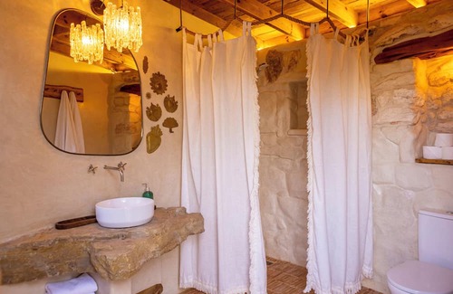 Sidi Kaouki Cabina | Moonlight Yurt w/Air Con, Garden & Stone Bathroom