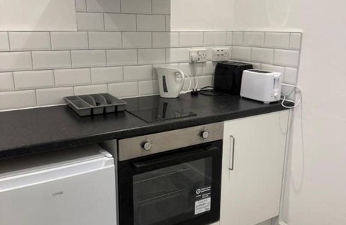 Scunthorpe Apartamento | Train Station Aparthotel - Free Wifi, Free Parking Deluxe Double Studio
