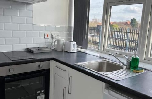 Scunthorpe Apartamento | Train Station Aparthotel - Free Wifi, Free Parking Deluxe Double Studio