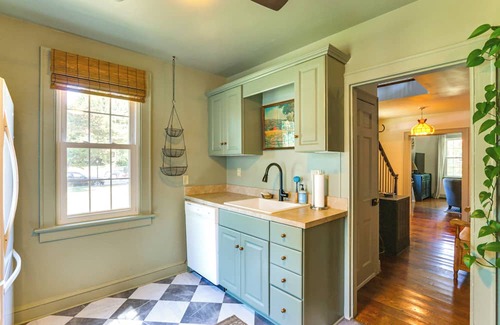 Charles Town Casa | Walkable Location: Historic Home in Charles Town!