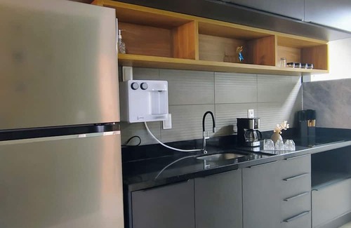 Manaira Apartamento | Spacious flat 1 block from Manaíra Beach and shopping malls, large balcony
