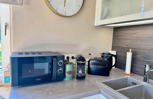 Fichtelberg Apartamento | Ferienwohnung Fichtel-STEIN - Holiday apartment, shower and bath, WC, 2 bedrooms