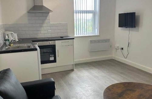 Scunthorpe Apartamento | Train Station Aparthotel - Free Wifi, Free Parking Deluxe Double Studio