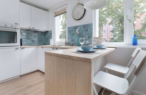 Jelitkowo Apartamento | Wejhera 11D Gdansk | Baltic Studio | 15 minutes from the Beach | Smart TV & WiFi