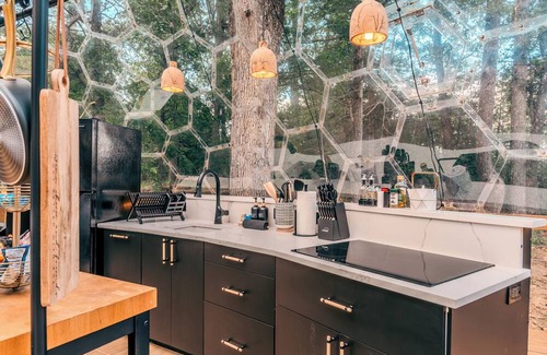 Mars Hill Cabina | 1 of a Kind! Largest Luxurious TRANSPARENT DOME in USA