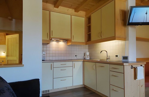La Valle Apartamento | Apartment 'Rît' with Mountain View, Shared Terrace and Wi-Fi