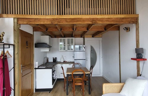 Le Trait Apartamento | Studio 5 - Duplex 45m2 with all comforts. 8m2 terrace with garden furniture.