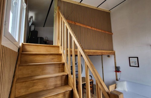 Le Trait Apartamento | Studio 5 - Duplex 45m2 with all comforts. 8m2 terrace with garden furniture.