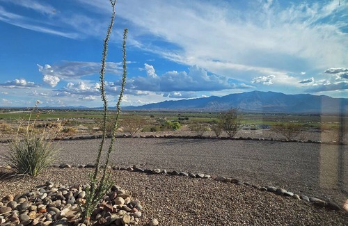Safford Casa | Charming 3 bed 3 bath home with stunning views of Mt Graham and valley below.