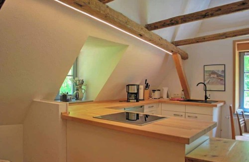 Heringen Apartamento | Holiday apartment with sauna & café in old mill